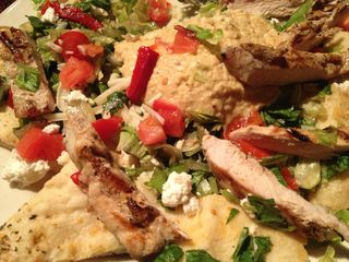 BigRiverGrilleHummusandGoatCheeseSalad
