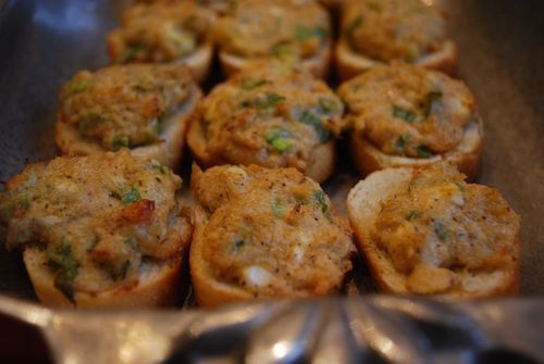 Crabcanapes