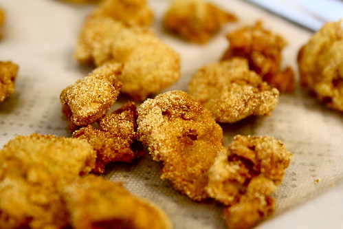 Danielle's fried oysters